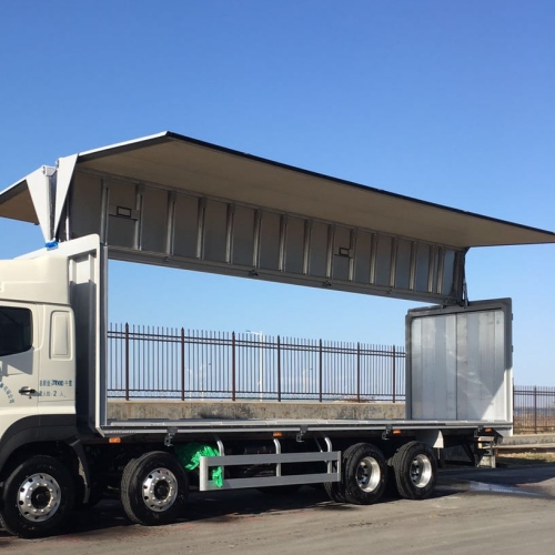 The Innovative Trend of China's Aluminum Rivet Wing Cargo Truck Van Box