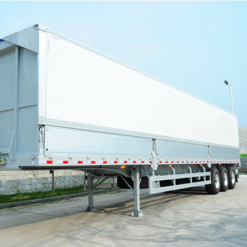 The Aluminum Wing Open Semi Trailer: A Versatile Transport Solution