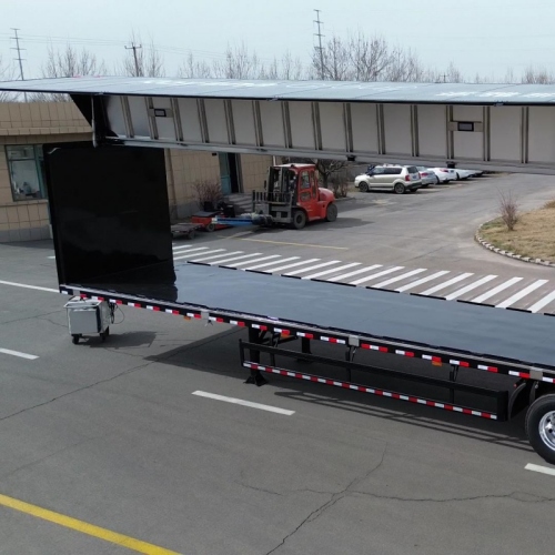 Innovating the Future of Logistics: China's Aluminum-Crafted Semi-Trailers Inspired by Japanese Design for Open-Wing Cargo Solutions