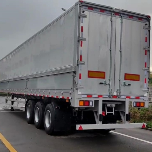 The Revolutionary Aluminum Flying Wing Cargo Trailer