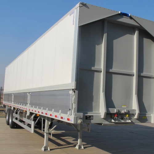 The Elegance and Utility of the Aluminum Rivet Wing Open Trailer