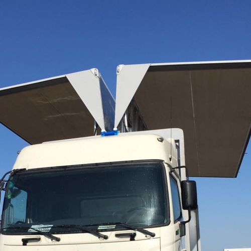 Revolutionizing Transportation: The Aluminum Riveted Flying Wing Open Truck Body