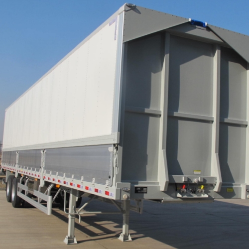 China's Aluminum Wing-Type Side Open Van Box Trailer: Revolutionizing Cargo Transportation